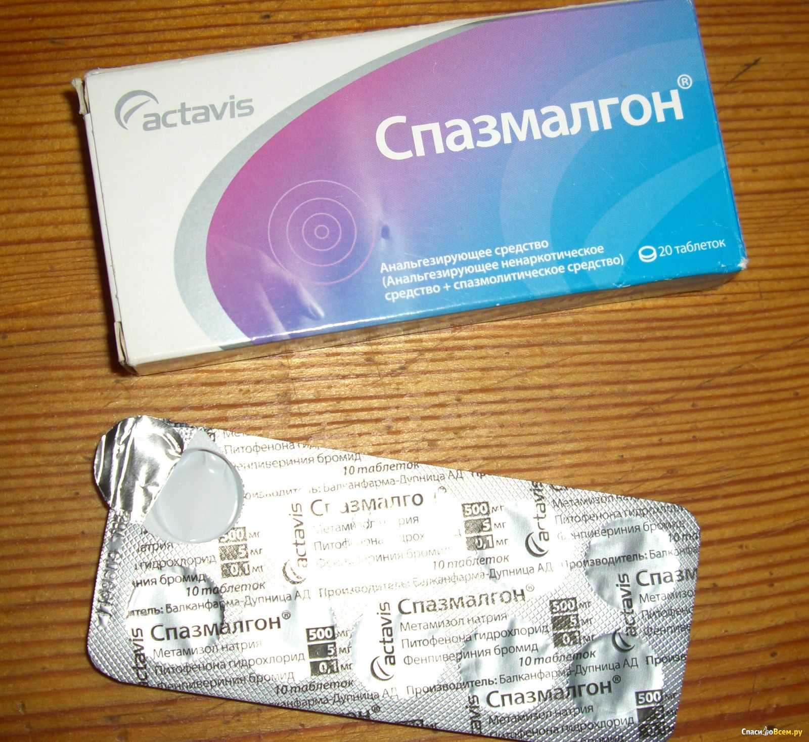 Спазмалгон Цена В Москве 20 Таблеток