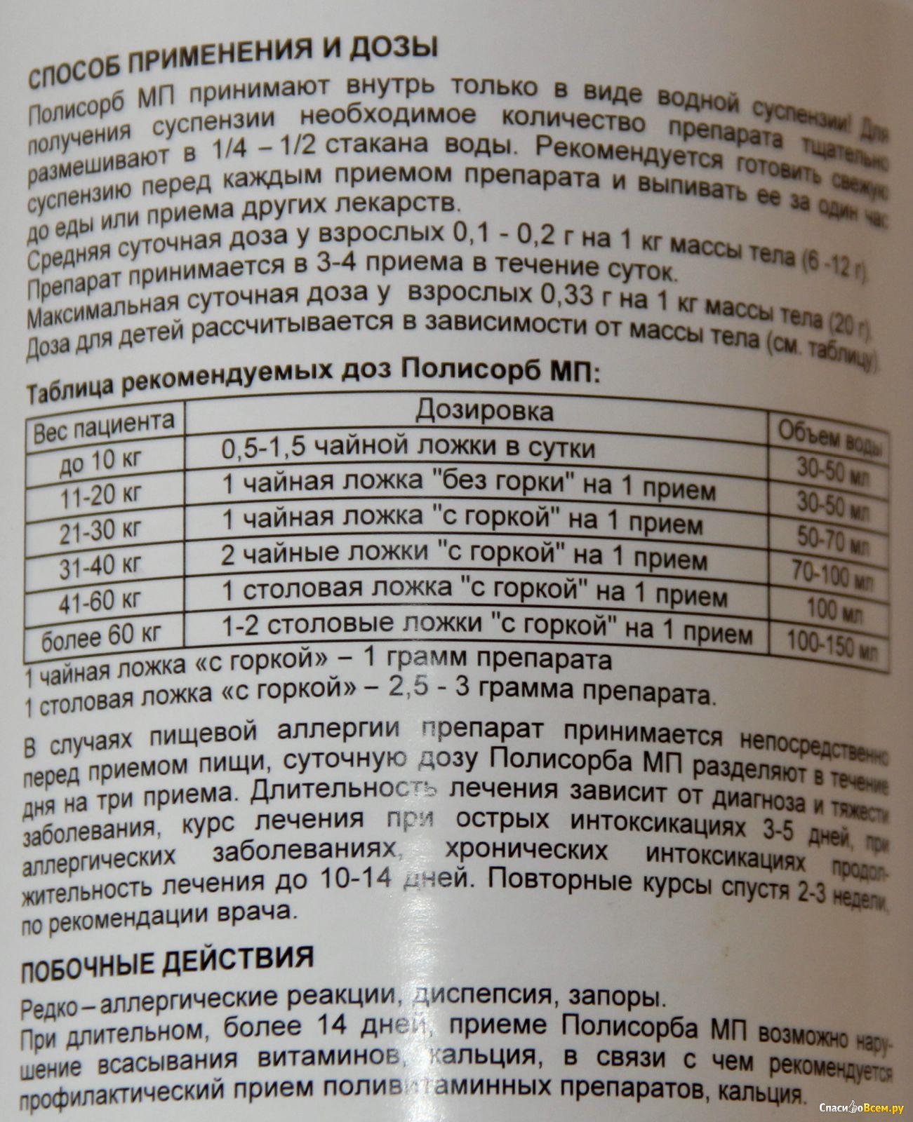 Полисорб Инструкция По Применению Цена В Казахстане
