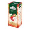 Ароматизированный чёрный чай Ahmad Tea "Strawberry-cream"