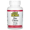 Бад Naturals Factors Zinc Citrate