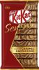 Белый и молочный шоколад со вкусом капучино и карамели с хрустящей вафлей Nestle "KitKat" Senses Tas