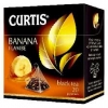 Черный чай Curtis Banana Flambe, в пакетиках-пирамидках