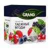 Черный чай Grand "Таежные ягоды" в пирамидках