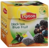 Черный чай Lipton Blue Fruit с лесными ягодами