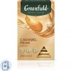 Черный чай в пирамидках Greenfield Caramel Pear