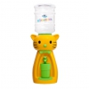 Детский кулер для воды и сока Акваняня "Жёлтая кошка с салатовым"
