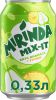 Газированный напиток Mirinda mix it вкус ананас+груша
