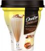 Йогуртный коктейль Даниссимо Shake&go со вкусом белого шоколада, пеканом и пряной корицей