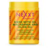 Маска с маслом макадамии и маслом оливы Nexxt для восстановления, увлажнения и блеска волос