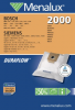 Мешки-пылесборники для пылесоса Menalux 2000 Duraflow