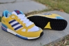 Мужские кроссовки Adidas zx750 yellow / blue / white