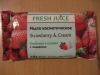 Мыло косметическое Fresh Juice Strawberry & Cream Клубника и сливки с глицерином