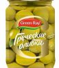 Оливки Green Ray Греческие оливки супергигант с косточкой