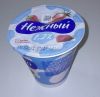 Продукт "Нежный" 1,2% йогуртный пастеризованный с соком клубники Ehrmann