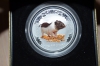 Серебряная монета 1$ "Восточный гороскоп. Свинья" цветная Australian Bank 2007 г