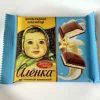 Шоколад молочный Красный октябрь с начинкой «Алёнка» ванильный пломбир