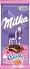 Шоколад молочный "Milka" с круглым печеньем Oreo со вкусом клубники