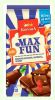 Шоколад молочный с мармеладом, печеньем и взрывной карамелью "Корона Max Fan"