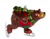 Ёлочная игрушка "Медведь на коньках" Holiday Classics