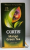 Зеленый чай Curtis Mango Green Tea в пакетиках