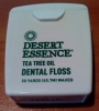 Зубная нить Desert Essence tea tree oil Dental Floss