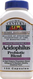 Пробиотик 21st Century Health Care Acidophilus Probiotic blend