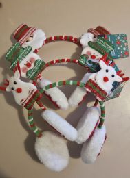Аксессуар Homeclub карнавальный ободок "Снеговики/олени" арт.JN2107