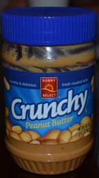 Арахисовая паста Crunchy Sunny Select