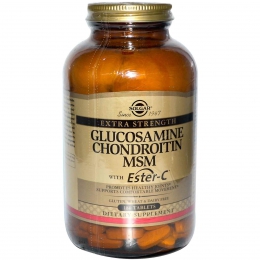 Биологически активная добавка Solgar Glucosamine Chondroitin MSM with Ester-C