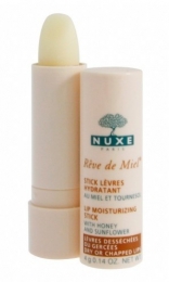 Бальзам для губ Nuxe Reve de Miel lip moisturizing stick with honey and sunflower