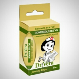 Бальзам для губ с маслом чайного дерева Dr. Vera