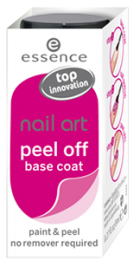 Базовое покрытие для глиттеров Essence Nail art Peel Off Base Coat