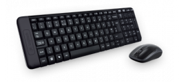 Беспроводной комплект клавиатура и мышь Logitech Wireless Combo MK220