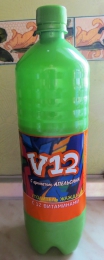 Напиток сильногазированный V12 "Утолитель жажды" с ароматом апельсина и 12 витаминами