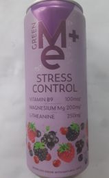 Безалкогольный среднегазированный напиток обогащенный Greenme Plus Stress Control