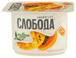 Биойогурт Слобода с манго и папайей 2,9%
