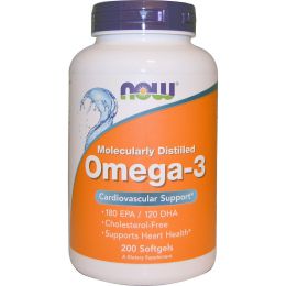 Биологическая добавка Now Foods "Omega 3"