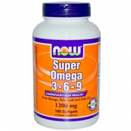 Биологическая добавка Now Foods "Super Omega 3 - 6 - 9"