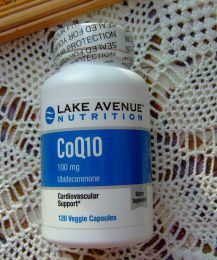 Биологически активная добавка к пище CoQ10 Lake Avenue Nutrition