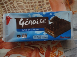 Бисквитное пирожное "Какао-молоко" Auchan