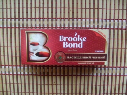 Чай Brooke Bond насыщенный черный в пакетиках