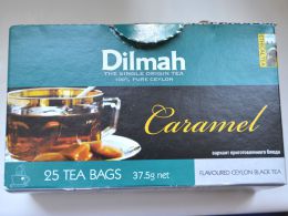 Чай черный байховый цейлонский с ароматом карамели Dilmah