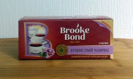 Чай черный Brooke Bond "Душистый чабрец" в пакетиках