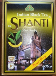 Чай черный c бергамотом индийский "Shanti" Earl Grey