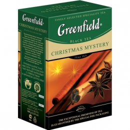 Чай черный Greenfield "Christmas mystery" с корицей