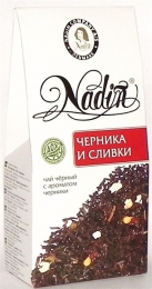 Чай черный Nadin "Черника и сливки"