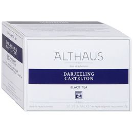 Чай чёрный Althaus Darjeeling Castelton в пакетиках