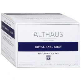 Чай чёрный Althaus Royal Earl Grey в пакетиках