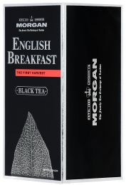Чай Morgan English Breakfast черный в пакетиках, 25 шт.