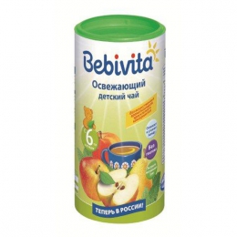 Детский гранулированный чай Bebivita освежающий